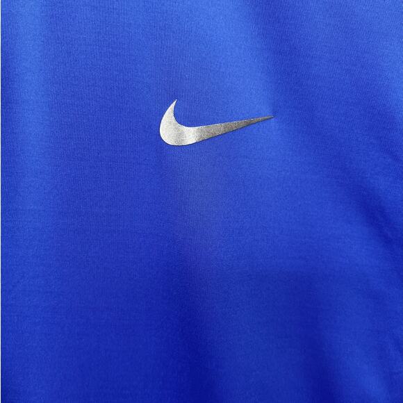 Nike Tiger Woods Collection Dri-Fit Blue Short‎ Sleeve Golf Polo Shirt Size XL - Picture 3 of 14